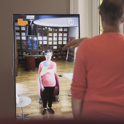 Solution de neuroréhabilitation à domicile #télérééducation #esante #autonomie #seniors #SilverEco