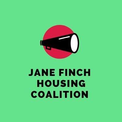 The Jane Finch Housing Coalition (JFHC) is a coalition of residents, orgs + community organizers working towards housing justice in Jane Finch, Toronto.