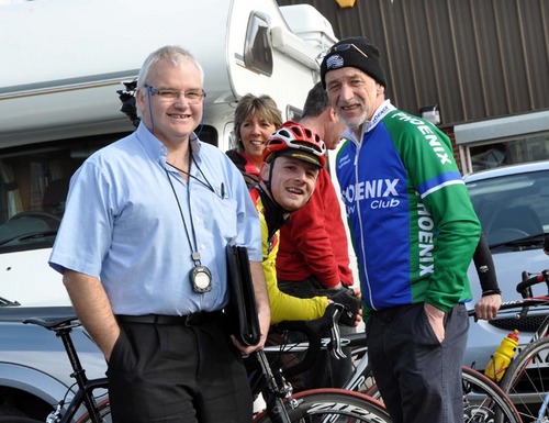 Married to Colette, cyclist, cycling commissaire, and volinteer.