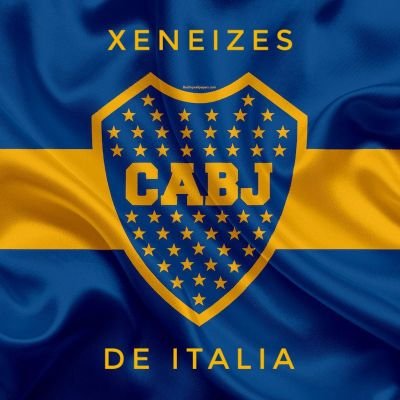 Boca Juniors Italia 💙💛
Club tifosi Xeneizes italiani. 💙💛 C.A.B.J. 💙💛 News,mercato e tanto altro. condividi con noi la tua passione Xeneize 💙💛