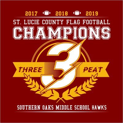 Southern Oaks Middle School home of the Hawks! St. Lucie County champs 2017, 2018, and 2019.