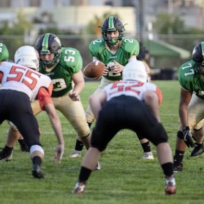 “Everyone falls but it’s how you get back up that determines who you are.” Center for Janesville Parker High School #WTST ❤️🏈