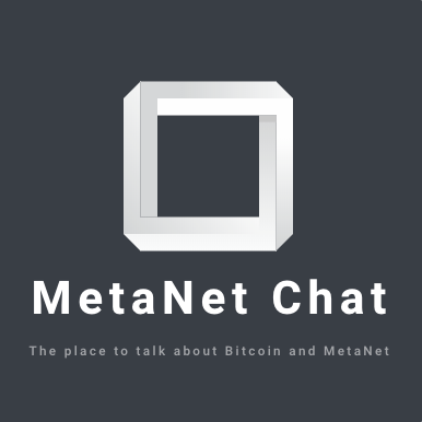 The place to discuss Bitcoin and Metanet | Follow this account to get notified when when we are live.