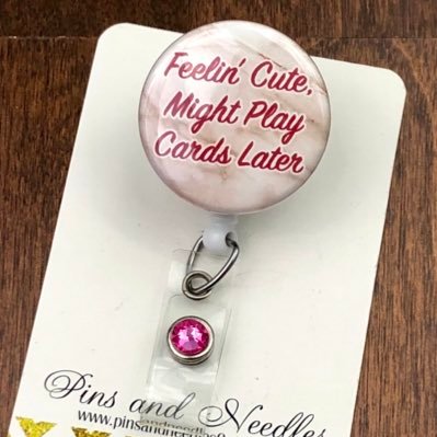 ID Badge Reels for Professionals Follow is on Instagram! @pinsandneedlesbadgereels