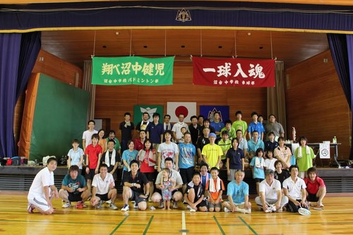 nmndbad's profile picture. 2008年6月。
母校の閉校をきっかけに設立しました。
バドミントンに魅せられた仲間が、楽しく活動を続けています！