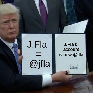 Previous (now unused) account of J.Fla Profile