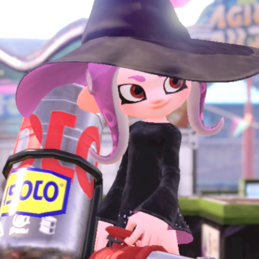 スプラトゥーン🦑🐙 まじょっこハイカス・ハイドラントかわいかっこよくて好き🎩🌙🐾 そこそこナワバリ、わりとシャケ、最近滅多にバンカラマッチ(へたです) 趣味は@1ツイート→ https://t.co/Qe4zCXDHoG 🎬YouTubeもちょこちょこと↓