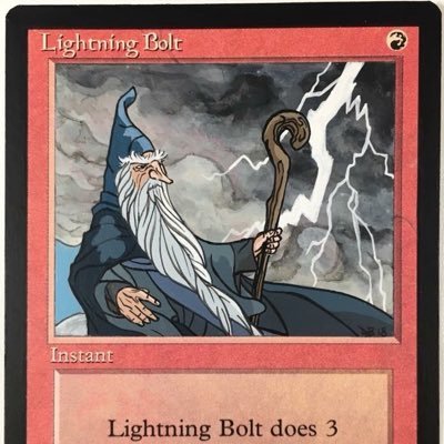 I create hand-painted custom alters on Magic the Gathering cards. I play mostly 93/94 Old School MTG.