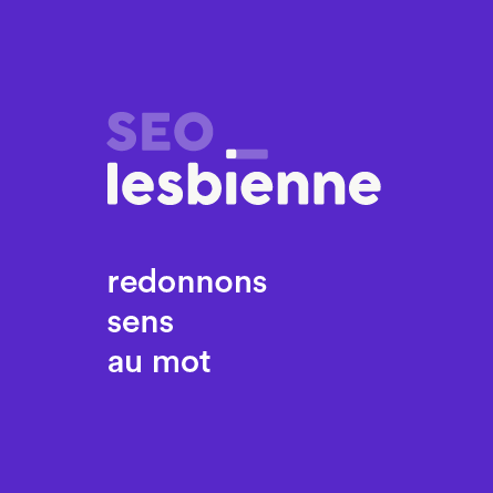 Compte en sommeil 💤 #SEOLesbienne : agir pour améliorer le référencement du mot #lesbienne 🏳️‍🌈 #SEO #WebMarketing #visibilitelesbienne