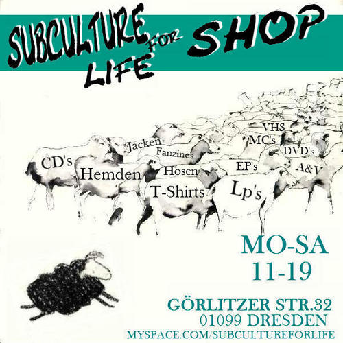 scflshop's profile picture. a small record & clothing Store located in Dresden for Punks,Skins,Hardcorekids and all other freaks they like to buy music,Shirts,Jackets,DVDs and other stuff