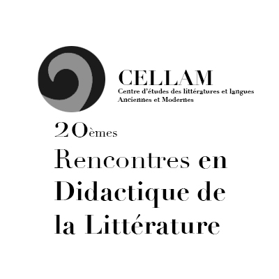 Compte Twitter des 20èmes Rencontres en didactique de la littérature des 12 au 14 Juin 2019 à @UnivRennes_2