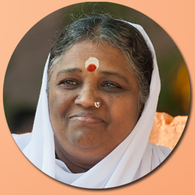 Amma, world renowned spiritual & humanitarian leader whose life and message of Love & Compassion inspires and transforms millions around the globe.