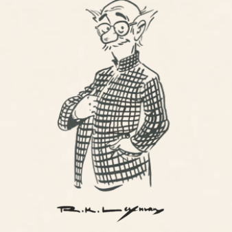 All the works created by the cartooning genius RK Laxman - all the latest updates right here!!