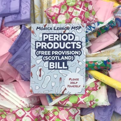 The Period Products Bill by Monica Lennon MSP (@monicalennon7) has been passed by the Scottish Parliament. More info: https://t.co/21rD1LpM9S