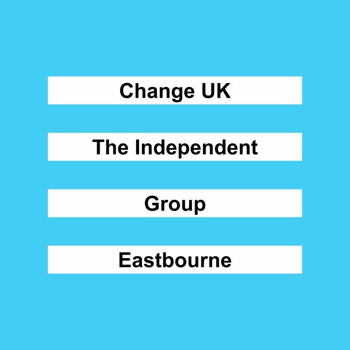 Supporters and activists of Change UK -The Independent Group in #Eastbourne
Supported by @ChangeUK_AN #ChangePolitics