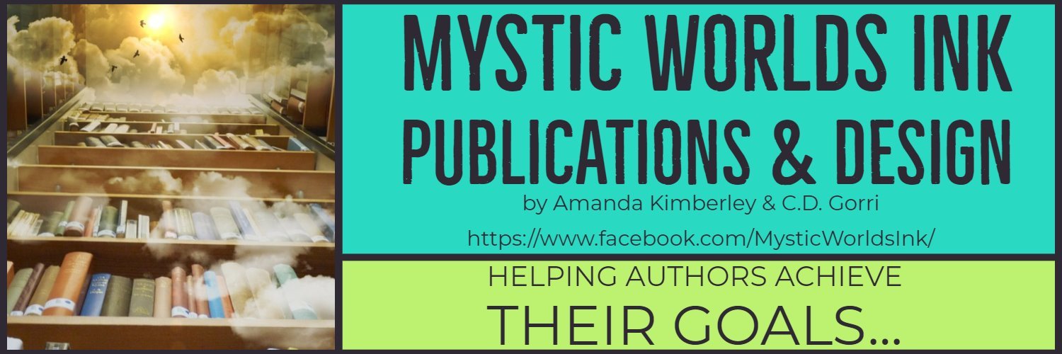 Mystic Worlds Ink Publications and Designs provides Premade Book Covers, Formatting and more by authors C.D. Gorri and Amanda Kimberley.
