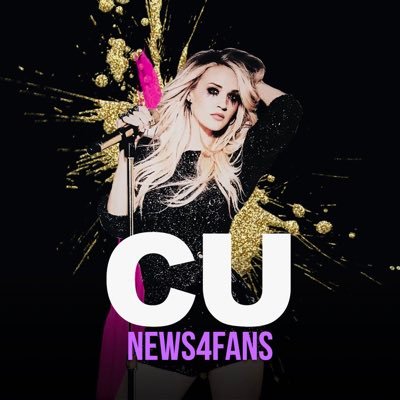 The 1st CU fan site on Twitter! Sharing up-to-date news on @carrieunderwood. Follow to stay in touch w/fans around the world & be in the know on all things CU!