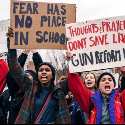 non-profit organization that raises awareness to implement stricter gun laws in the United States 
#fearhasnoplaceinschools