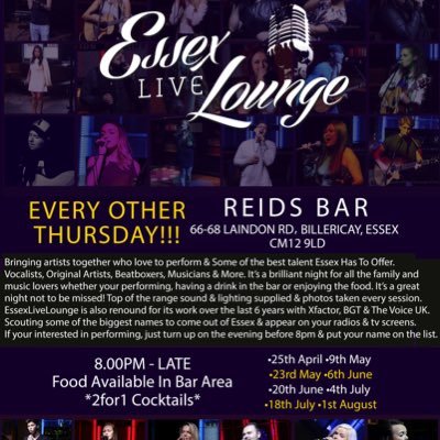 Essex Live Lounge Profile