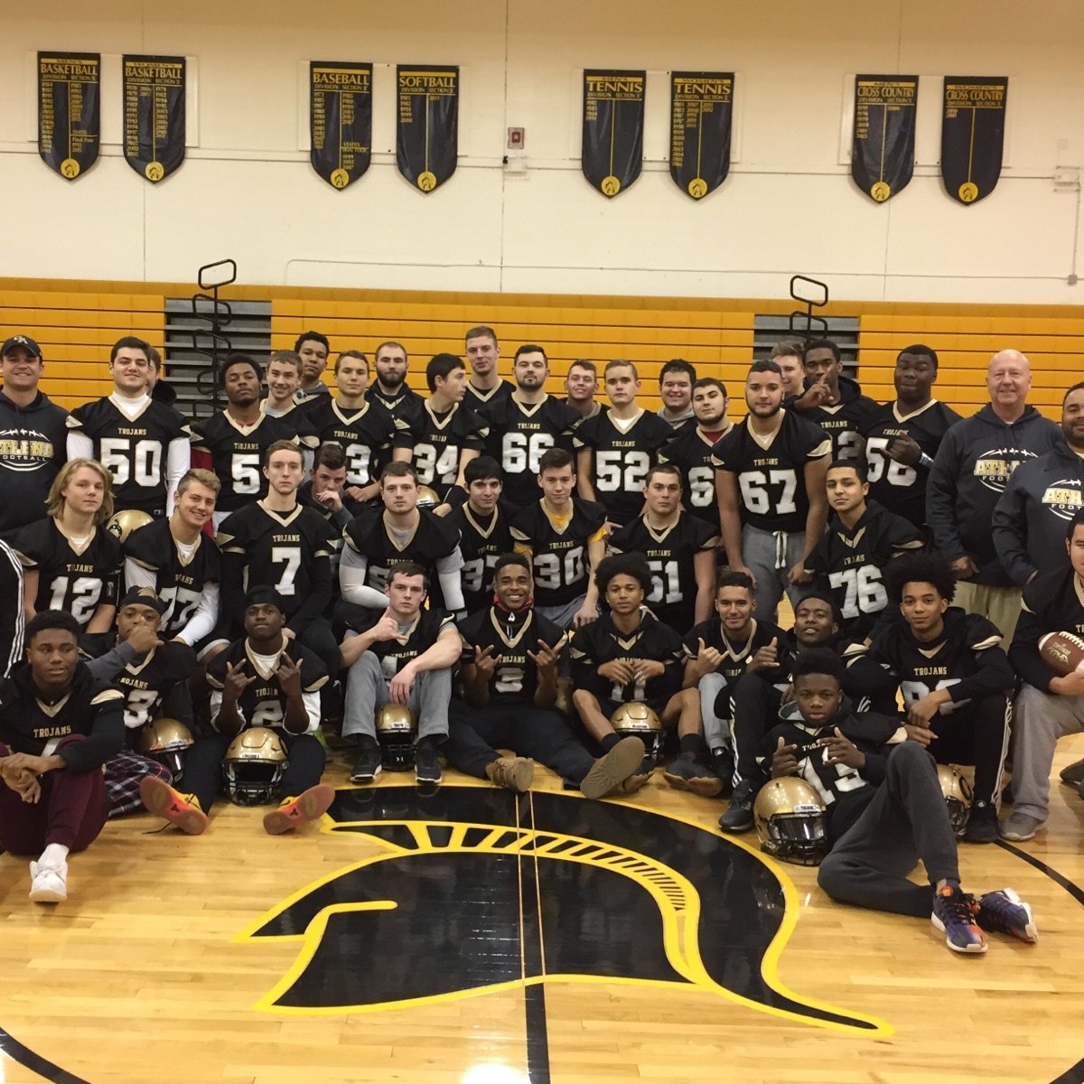 official Twitter page of Greece Athena football 2016 class A Section V Champs, NY State finalists