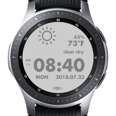 samsung watch hiking