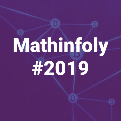 mathinfoly's profile picture. Mathinfoly #2019
Cryptographie, blockchain et vérification de programmes
Du 24 au 31 août - INSA - Lyon - France
#Mathinfoly2019 #Maths #Lyon