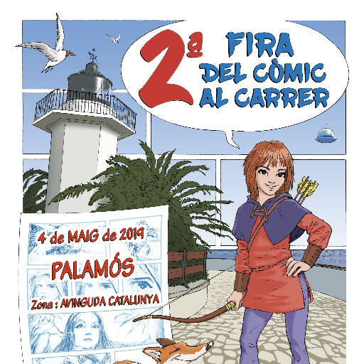 fircomicpalamos's profile picture. Doncs això... quasi enllestit el gran dia de la festa del còmic a Palamós. T'apuntes???? Hi ha lloc per tothom!