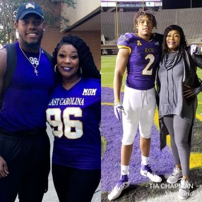 I am a Mother of 4 Amazing Sons💪🏽💪🏽💪🏽 Mother of ECU FOOTBALL CURRENT OLB JEREMY LEWIS & ALUM DE KIANTE ANDERSON & https://t.co/Ltzg0rMPU4 #piratemom