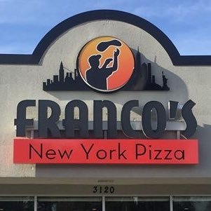 Franco’s NY Pizza specializes in authentic NY style pizza, pasta and subs.
