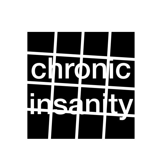 Award winning UK theatre company/ Supported by @NottmPlayhouse / New Creatives @bbcarts / Staging 12 shows in 12 months / Insta: chronicinsanitytheatre