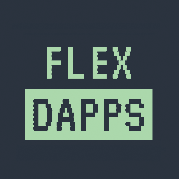 flexdapps's profile picture. Honest and tenacious programmable money builders.