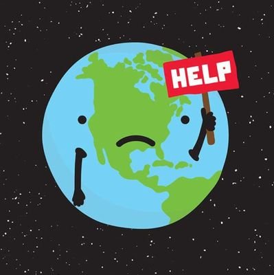 If you break something, you pay a price; so if you break earth, won't there be a price?
Help save planet earth, before there isn't one. 🌍❤