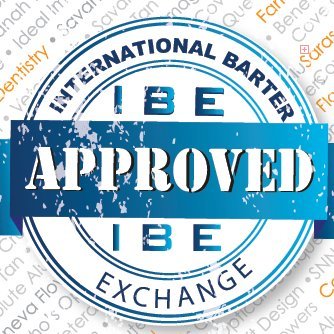 BUILD. GROW. BARTER.®
IBE BARTER the Modern Alternative Currency®
Serving Florida's Suncoast Local Barter Economy Since 1991 
http://t.co/Uh3bH3jF