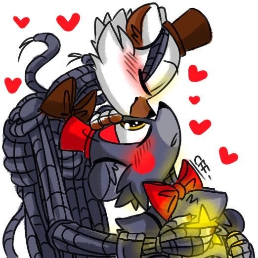 (Bisexual) husband @moltenfreddy20 ; irl sister @manglexspringy
