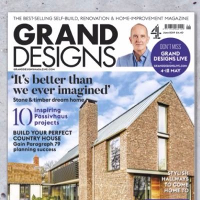 Grand Designs Mag is the official monthly publication to accompany the hit TV series hosted by presenter Kevin McCloud and broadcast on Channel 4 & More 4.