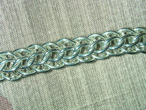 Handcrafted Chain Maille Jewellery made from Sterling Silver to your size and design. Clanger Chain Maille Jewellery