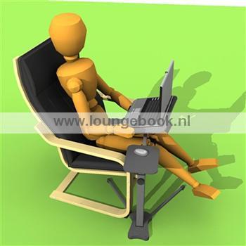 Lounge-Book comfortabele en ergonomische italian-design laptoptafels voor thuis, in bed en op het werk.