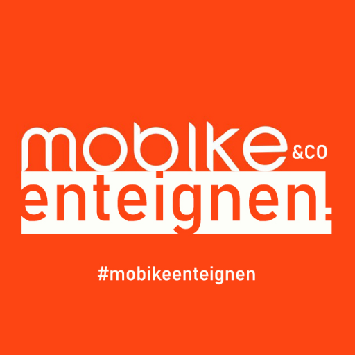 Vergesellschaftete Mobilität, schnell und einfach. Holen wir uns die Stadt zurück - Stück für Stück und jeden Tag! #mobikeenteignen #selbermachen