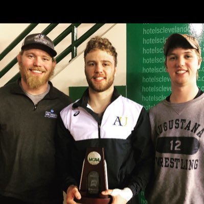 Augustana wrestling Alumni. GA U-Mary. # It’s a great day to have a day