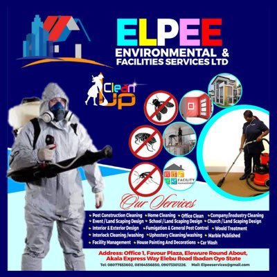 Post Construction Cleaning, Industrppial Cleaning, Residential Cleaning, Event Centre cleaning, Warehouse Cleaning, Pest Control & Funmigation Expert.