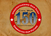 Information from the Virginia Sesquicentennial of the American Civil War Commission on the 150th anniversary of the Civil War and Emancipation