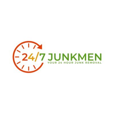 24/7 junk removal company call toll free 1-833-247-JUNK