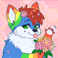Tinka the Rainbow Fox (@tinkafur) 's Twitter Profile Photo
