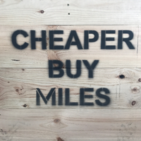 CheaperBuyMiles(@CheaperBuyMiles) 's Twitter Profile Photo