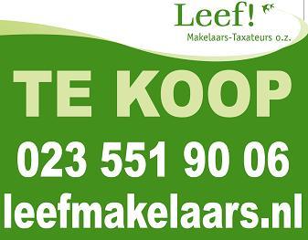 Informatie en tips over het kopen en verkopen van woningen. Het aanbod van Leef! Makelaars-Taxateurs o.z. Haarlem.