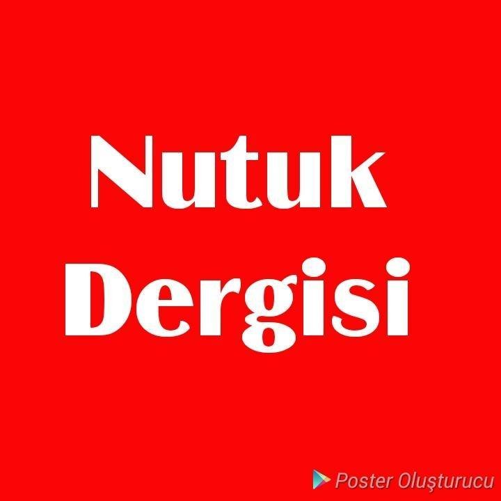 NutukDergisi's profile picture. Teknolojiyle birlikte doğru ile yanlış bilginin ayırt edilmesinin  zorlaştığı bu dönemde yalnızca bilimsel  ve doğru bilgiyi yaymayı amaç  ediniyoruz.