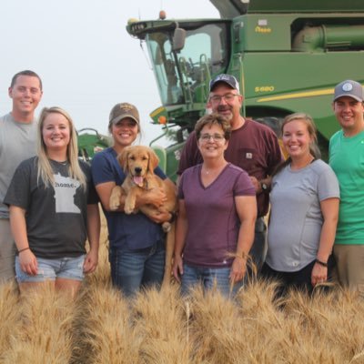 Robert Olson Farms, Inc. - Wheat, Soybean, & Corn Producers - Cover Crop & No Till Enthusiasts - Farming Sisters