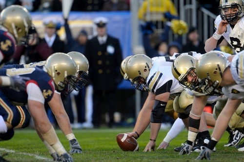 Celebrating the December 12, 2015 Army-Navy Game in Philadelphia