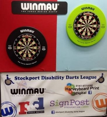 stockport disability darts & lge.