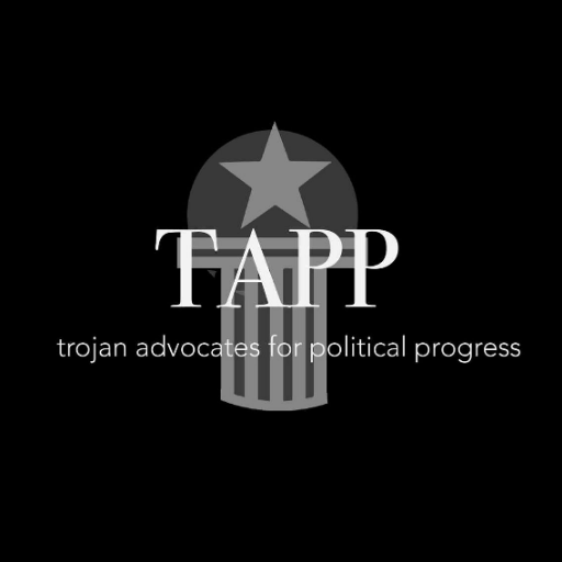 We're the Trojan Advocates for Political Progress (TAPP)!  Here for inclusivity, justice, equity and sustainability.